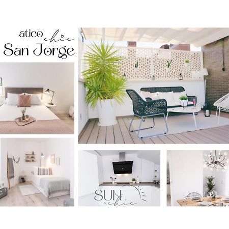 ムルシアAtico Chic San Jorgeアパートメント エクステリア 写真